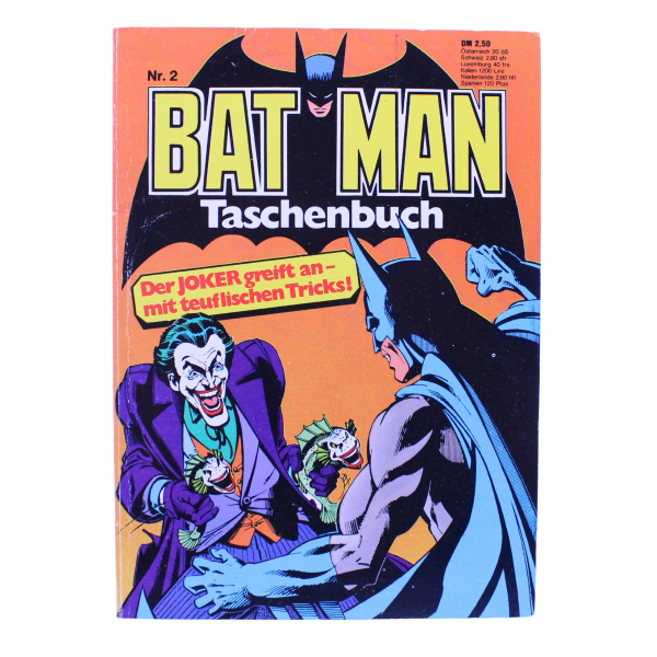 Batman Comic Taschenbuch Nr. 2 1978 Ehapa kaufen | Joker Penguin Hugo Strange | hoppla-stuff.de